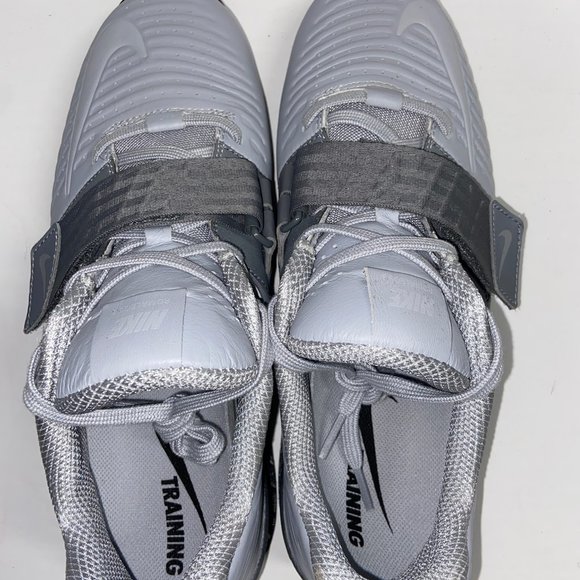 Nike Romaleos 3XD Weightlifting Gym Shoes AO7987-010 Silver Gray Size US 12.5 main image 6